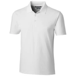 Cutter & Buck Men's White Forge Polo Tailored Fit