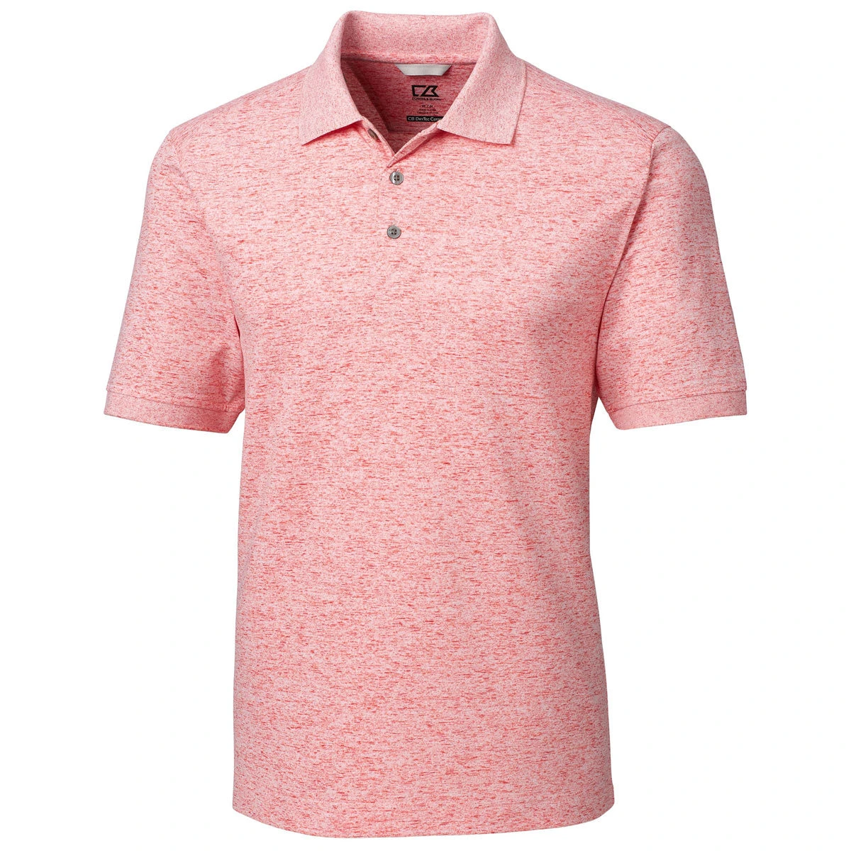 Cutter & Buck Men's Alarm DryTec Advantage Space Dye Polo 3 Cutter & Buck Men's Alarm DryTec Advantage Space Dye Polo