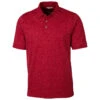 Cutter & Buck Men's Dark Cardinal Red DryTec Advantage Space Dye Polo 1 Cutter & Buck Men's Dark Cardinal Red DryTec Advantage Space Dye Polo -Cutter & Buck MCK00117 DCR F