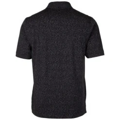 Cutter & Buck Men's Dark Black DryTec Advantage Space Dye Polo -Cutter & Buck MCK00117 DKB B