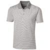 Cutter & Buck Men's Polished Forge Polo Tonal Stripe Tailored Fit -Cutter & Buck MCK00135 Polished F
