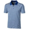 Cutter & Buck Men's Tour Blue Forge Polo Tonal Stripe Tailored Fit -Cutter & Buck MCK00135 Tour Blue F