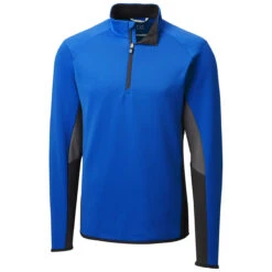 Cutter & Buck Men's Chelan Traverse Colorblock Half Zip