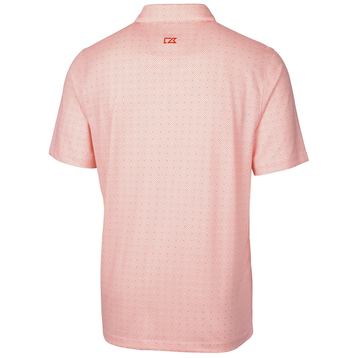 Cutter & Buck Men's College Orange Pike Polo Double Dot Print 4 Cutter & Buck Men's College Orange Pike Polo Double Dot Print - Image 2