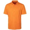 Cutter & Buck Men's Orange Burst Forge Polo Pencil Stripe