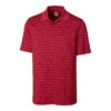 Cutter & Buck Men's Cardinal Red/White DryTec Franklin Stripe Polo -Cutter & Buck MCK00969 CDRW 325a3522 ebb8 4af7 9ccb 008d5f88aefb