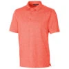 Cutter & Buck Men's College Orange Heather Forge Heathered Stretch Polo