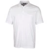 Cutter & Buck Men's White Advantage Jersey Polo -Cutter & Buck MCK01065 WH F