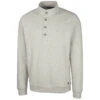 Cutter & Buck Men's Stone Heather Saturday Mock Sweatshirt