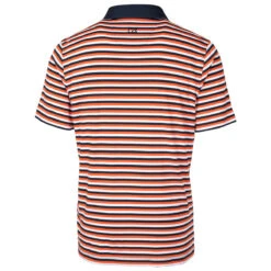 Cutter & Buck Men's College Orange Forge Polo Multi Strip -Cutter & Buck MCK01082 CLO B
