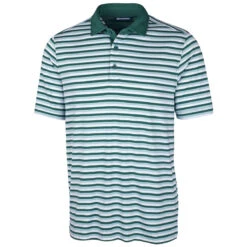 Cutter & Buck Men's Seaweed Forge Polo Multi Strip
