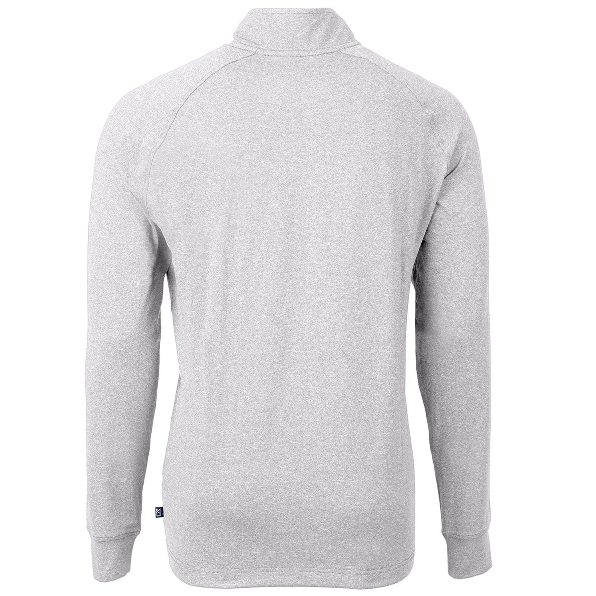 Cutter & Buck Men's Polished Heather Adapt Eco Knit Heather Quarter Zip 4 Cutter & Buck Men's Polished Heather Adapt Eco Knit Heather Quarter Zip - Image 2