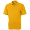 Cutter & Buck Men's College Gold Virtue Eco Pique Recycled Polo