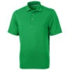 Cutter & Buck Men's Kelly Green Virtue Eco Pique Recycled Polo