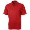 Cutter & Buck Men's Red Virtue Eco Pique Recycled Polo -Cutter & Buck MCK01144 RD F