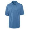 Cutter & Buck Men's Sea Blue DryTec Short Sleeve Championship Polo 1 Cutter & Buck Men's Sea Blue DryTec Short Sleeve Championship Polo -Cutter & Buck MCK01263 SBL F