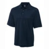 Cutter & Buck Men's Navy DryTec S/S Championship Polo