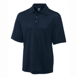 Cutter & Buck Men's Navy DryTec S/S Championship Polo