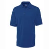 Cutter & Buck Men's Tour Blue DryTec S/S Championship Polo
