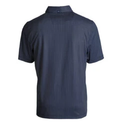 Cutter & Buck Men's Navy Blue/White Pike Eco Symmetry Print Stretch Recycled Polo -Cutter & Buck MCK01284 NVBW B