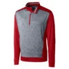 Cutter & Buck Men's Cardinal Red DryTec Replay Half-Zip -Cutter & Buck MCK09386 Cardinal Red F