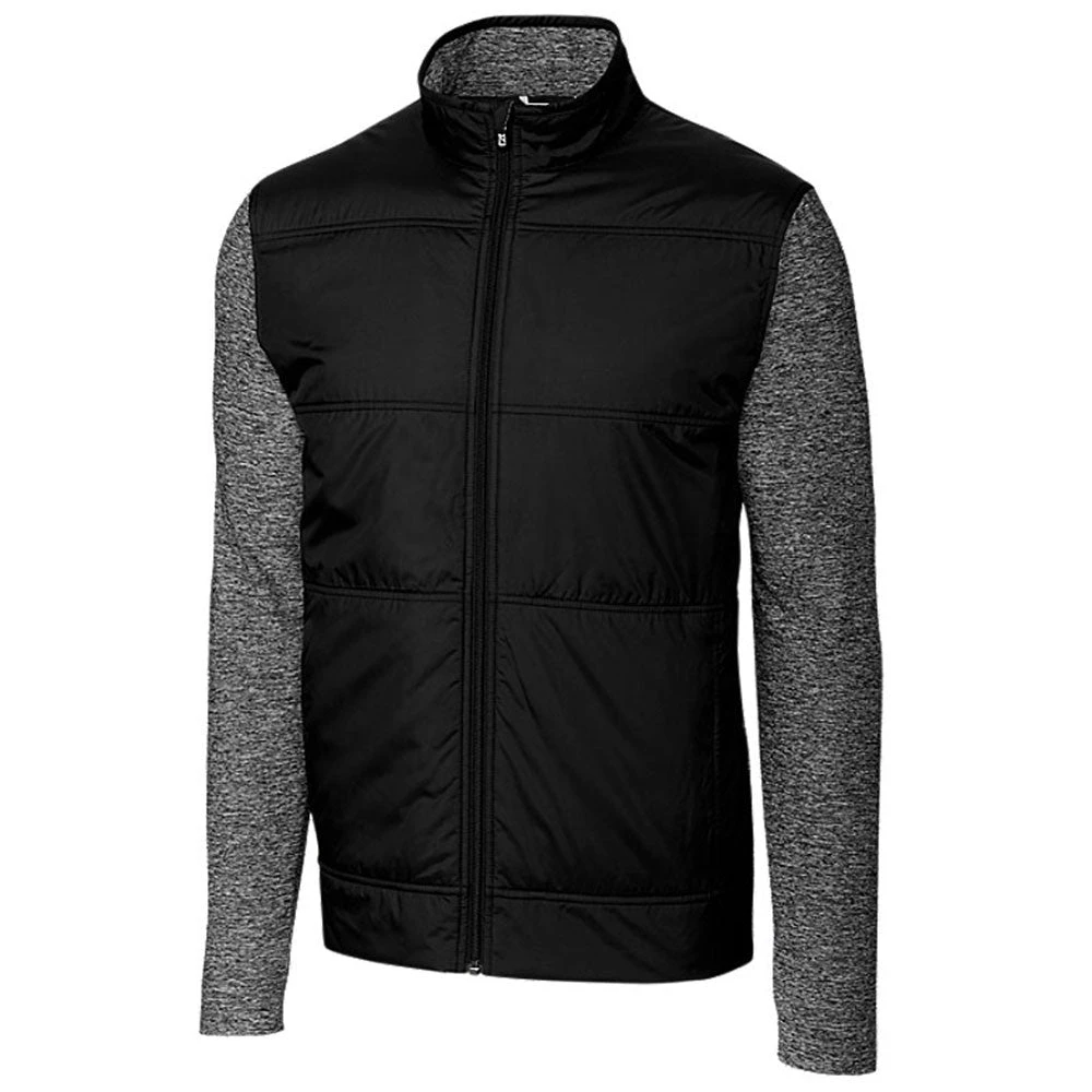 Cutter & Buck Men's Black DryTec Stealth Full-Zip 3 Cutter & Buck Men's Black DryTec Stealth Full-Zip