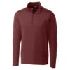 Cutter & Buck Men's Bordeaux DryTec Pennant Sport Half-Zip
