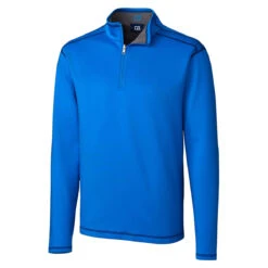 Cutter & Buck Men's Digital DryTec Evergreen Reversible Half-Zip