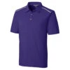 Cutter & Buck Men's College Purple DryTec Fusion Polo 1 Cutter & Buck Men's College Purple DryTec Fusion Polo -Cutter & Buck MCK09428 College Purple F