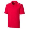 Cutter & Buck Men's Red DryTec Fusion Polo -Cutter & Buck MCK09428 Red F