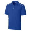 Cutter & Buck Men's Tour Blue DryTec Fusion Polo