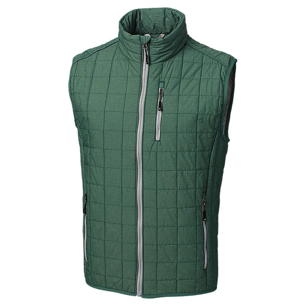 Cutter & Buck Men's Hunter Melange Rainier Vest 3 Cutter & Buck Men's Hunter Melange Rainier Vest