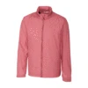 Cutter & Buck Men's Cardinal Red WeatherTec Panoramic Packable Jacket -Cutter & Buck MCO00023 cardinal red