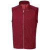 Cutter & Buck Men's Cardinal Red Heather Mainsail Vest 1 Cutter & Buck Men's Cardinal Red Heather Mainsail Vest -Cutter & Buck MCO00047 CRH F