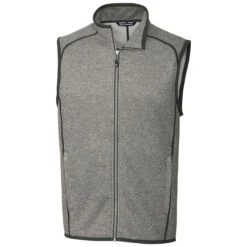 Cutter & Buck Men's Polished Heather Mainsail Vest