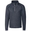 Cutter & Buck Men's Liberty Navy Heather Mainsail Half Zip -Cutter & Buck MCO00049 LNH F