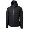 Cutter & Buck Men's Black Ridge Repreve Eco Insulated Puffer Jacket -Cutter & Buck MCO00067 BL F