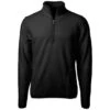 Cutter & Buck Men's Black Cascade Eco Sherpa Fleece Pullover Jacket 1 Cutter & Buck Men's Black Cascade Eco Sherpa Fleece Pullover Jacket -Cutter & Buck MCO00071 BL F