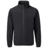 Cutter & Buck Men's Black Charter Eco Recycled Full Zip Jacket -Cutter & Buck MCO00073 BL F