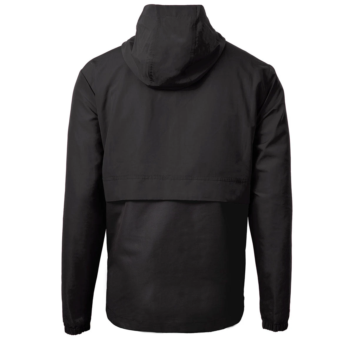 Cutter & Buck Men's Black Charter Eco Recycled Anorak Jacket 4 Cutter & Buck Men's Black Charter Eco Recycled Anorak Jacket - Image 2
