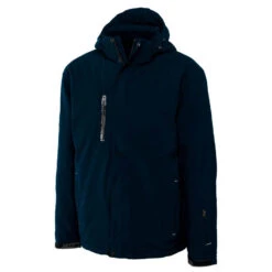 Cutter & Buck Men's Navy WeatherTec Sanders Jacket