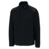 Cutter & Buck Men's Black WeatherTec Cedar Park Full-Zip