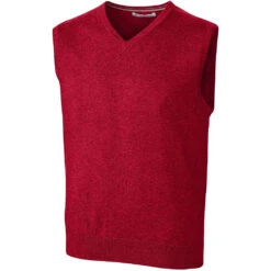 Cutter & Buck Men's Cardinal Lakemont Vest