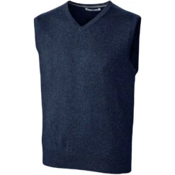Cutter & Buck Men's Liberty Navy Lakemont Vest