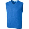 Cutter & Buck Men's Tour Blue Lakemont Vest -Cutter & Buck MCS07727 Tour Blue F