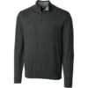 Cutter & Buck Men's Charcoal Lakemont Half Zip