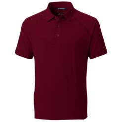 Cutter & Buck Men's Bordeaux Response Polo Woven