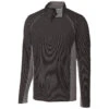Cutter & Buck Clique Men's Black Ice Colorblock Half Zip -Cutter & Buck MQK00100 BL F