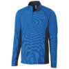 Cutter & Buck Clique Men's Royal Blue Ice Colorblock Half Zip
